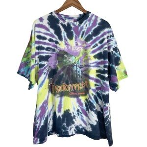 Vintage Disney Resort Tie-Dye Twilight Zone Tower of Terror Tee Rare Print